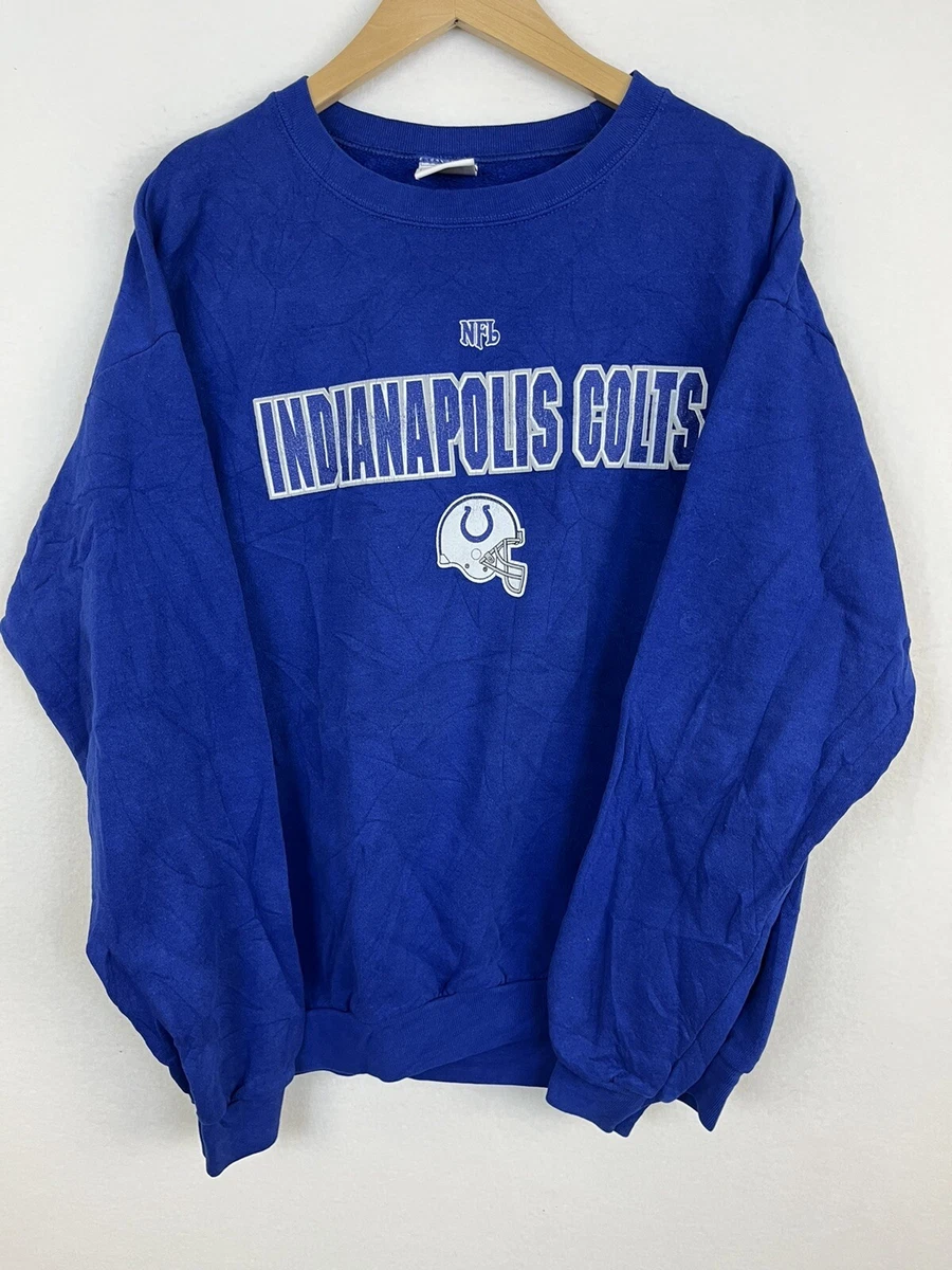 Indianapolis colts crewneck clearance sweatshirt