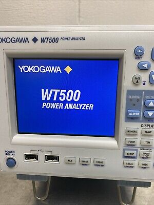 Yokogawa WT500 High Performance Power Analyzer Wt-500 for Yokogawa WT500 High Performance Power Analyzer Wt-500 for