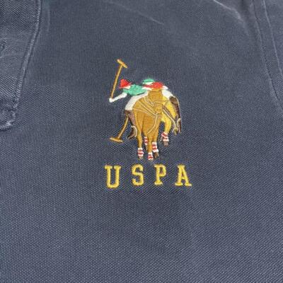 Yut4ka デッドストック初期タグpolobyRalphLauren Vintage Ralph Lauren USPA Tag All Embroidered Navy Polo
