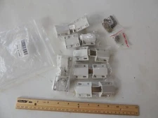 12-Pack 10-15lbs Magnetic Cabinet Door Catch Plastic Stop Holder