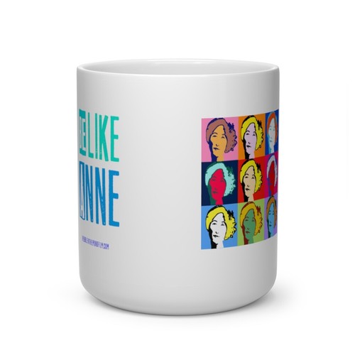 Heart Shape "Be Like Anne" Mug - Picture 3 of 4