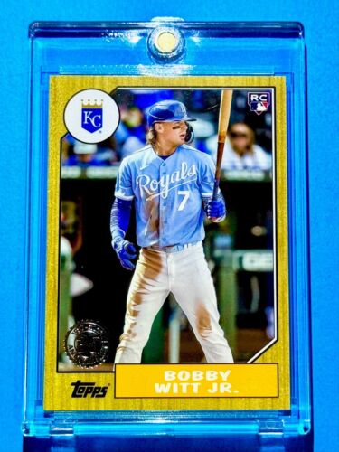 Bobby Witt Jr MINT ROOKIE CARD TOPPS KANSAS CITY ROYALS INVESTMENT RC! - Picture 3 of 10