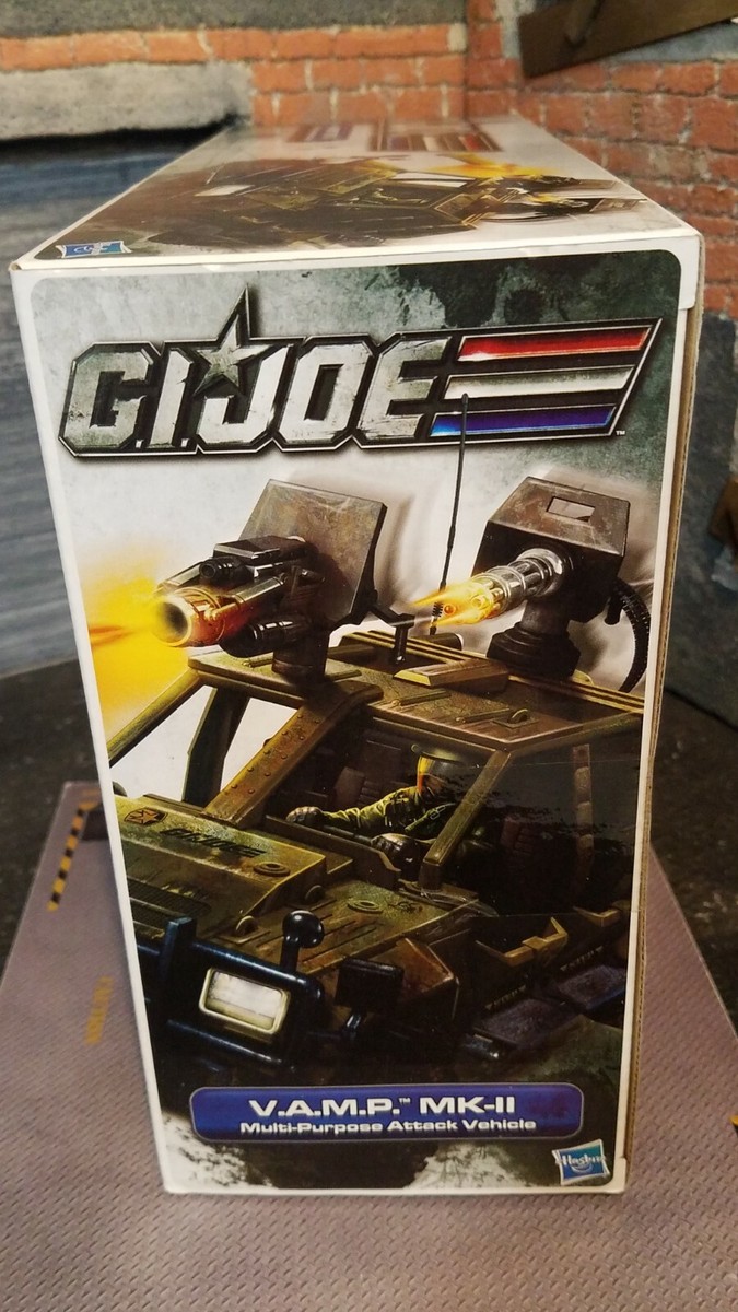 GI JOE ~ 2011 VAMP MK II & STEEL BRIGADE DELTA ~ MISB MARK