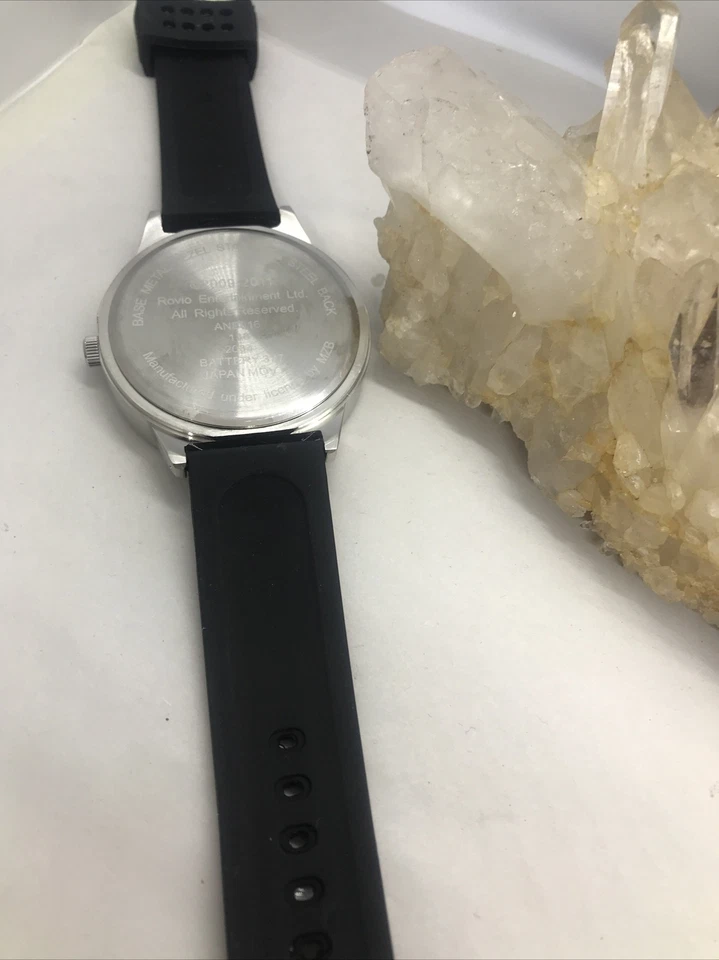 NOS Rovio Entertainment 2009-2011 Angry Birds Large Dial Watch With New Battery  - Image 4 of 4