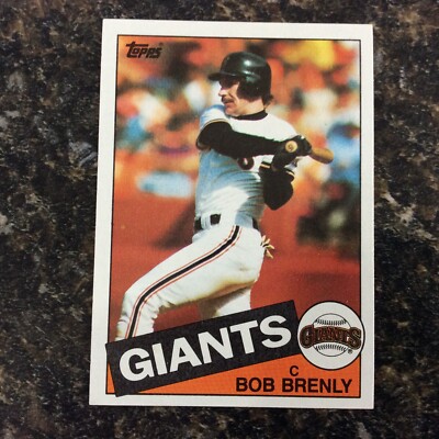 1985 Topps - #215 Bob Brenly