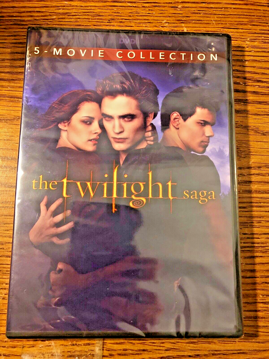 The Twilight Saga 5 Movie Collection DVD Complete Breaking Dawn