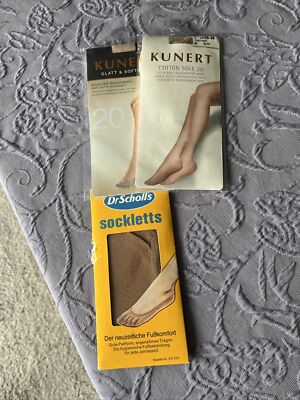 Kunert Dr Scholl Söckchen 35-38 Teint OVP Neu