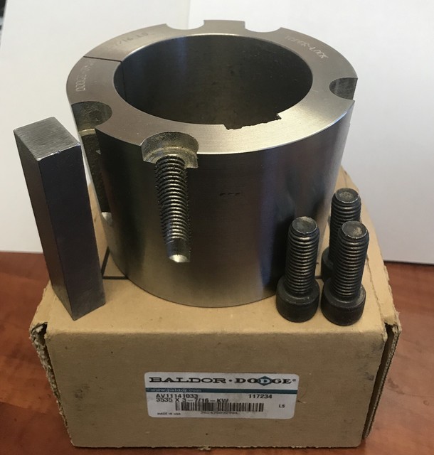 BALDOR DODGE 117234 Taper Lock Bushing 3535 X 3 7/16 KW eBay