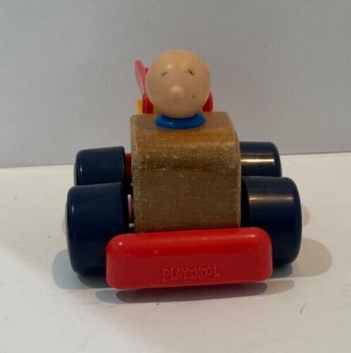 Vintage Playskool Ladder Firetruck Wooden Replacement F40
