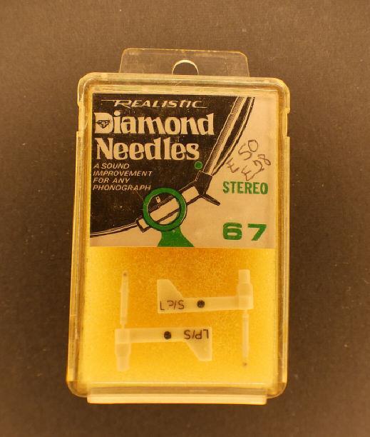 2 Realistic Diamond Turntable Needle RS67 Cat. No. 422804 eBay