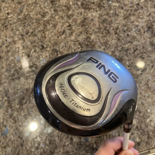 Ping Rhapsody Ladies 16° Driver Right Handed Ultra Light Ladies 460cc Titanium - Picture 2 of 7