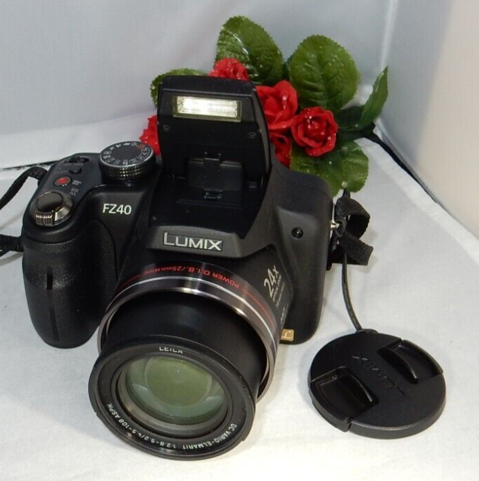 Panasonic LUMIX DMC-FZ40 14.1MP Digital Camera - Black | eBay