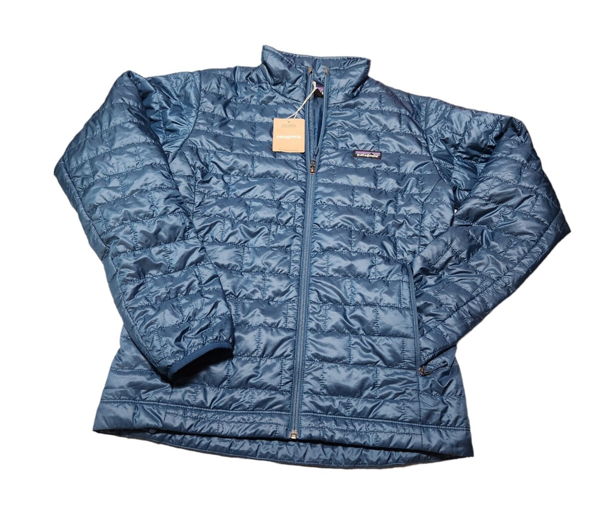 Patagonia Nano Puff Jacket for Men Small - Lagom Blue 84212 Patagonia Nano Puff Jacket for Men Small - Lagom Blue 84212