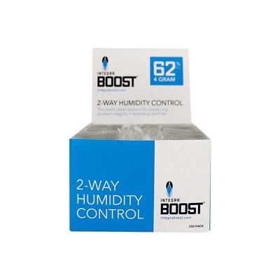 62% RH Level - 4 Gram Size - Two-Way Humidity Control Pack - Incl. Replacemen...