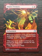 1xSHOWCASE IMPACT TREMORS - Eldraine - MTG - NM - Magic the Gathering