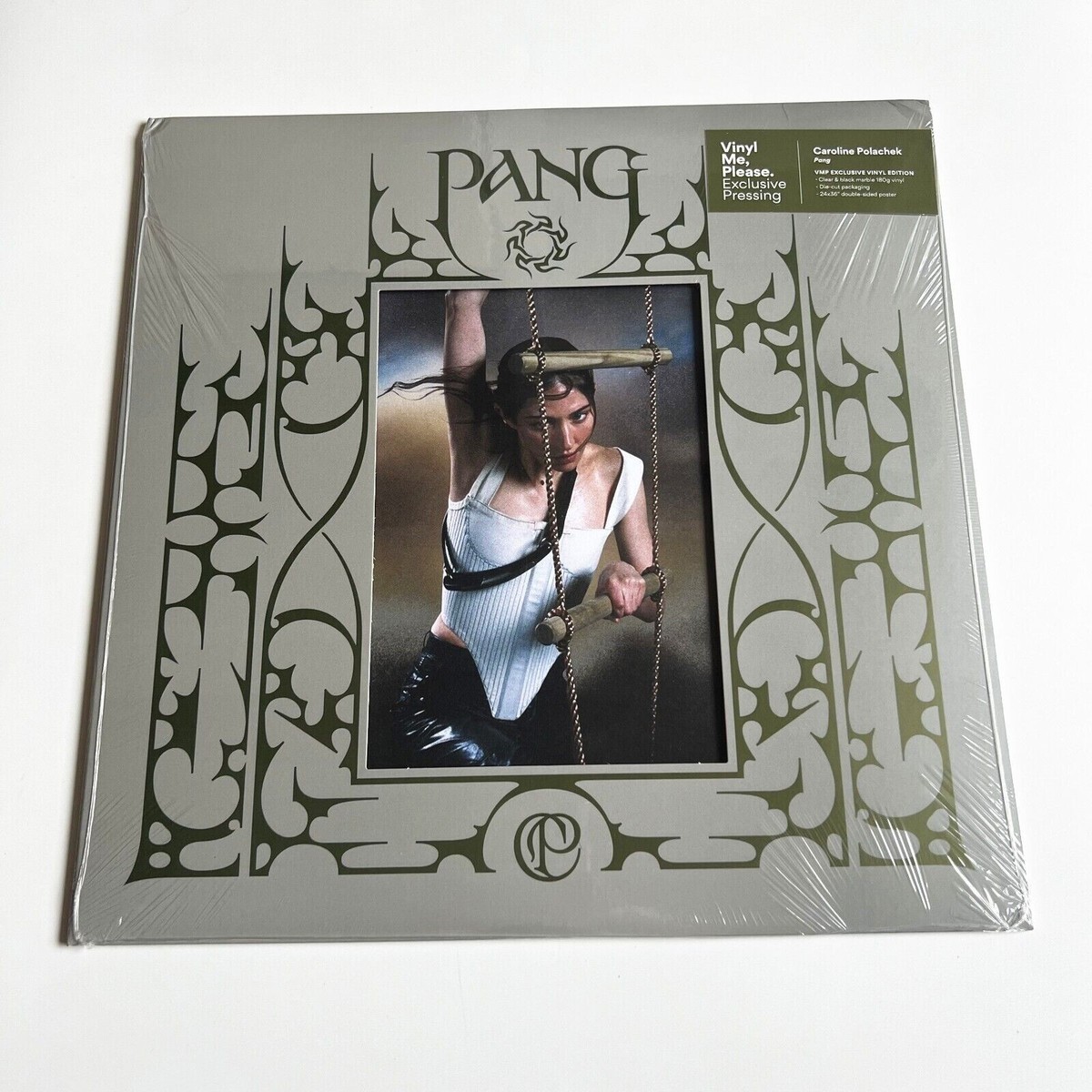 Caroline Polachek Pang Clear & Black Marble Vinyl VMP