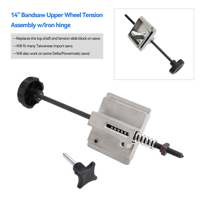 14'' Bandsaw Upper Wheel Tension Assembly w/Iron Hinge Für Delta/Powermatic
