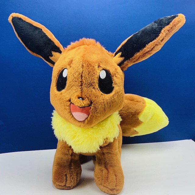 Pokemon plush stuffed animal japan anime Pikachu Eevee build a bear sound box | eBay