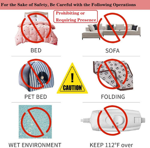 XXL Heating Pad for Large Dog Bed Outdoor or Home,Electric Heating Mat for Dog - Picture 6 of 12