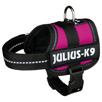 Julius-K9 Powergeschirr fuchsia für Hunde, diverse Größen, NEU