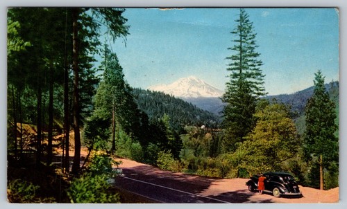 Mount MT Shasta CA California Postcard - M9