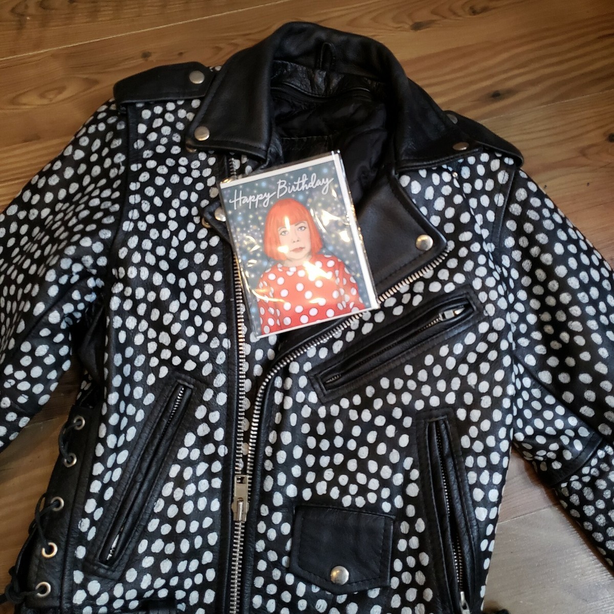GW限定　everyone polka-dot 3layer Jacket L everyone Polka-Dot 3Layer Jacket by AKAD 