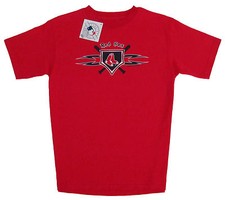 Boston Red Sox MLB Hot Bats Short Sleeve Red T-Shirt Youth Large, XL NWT