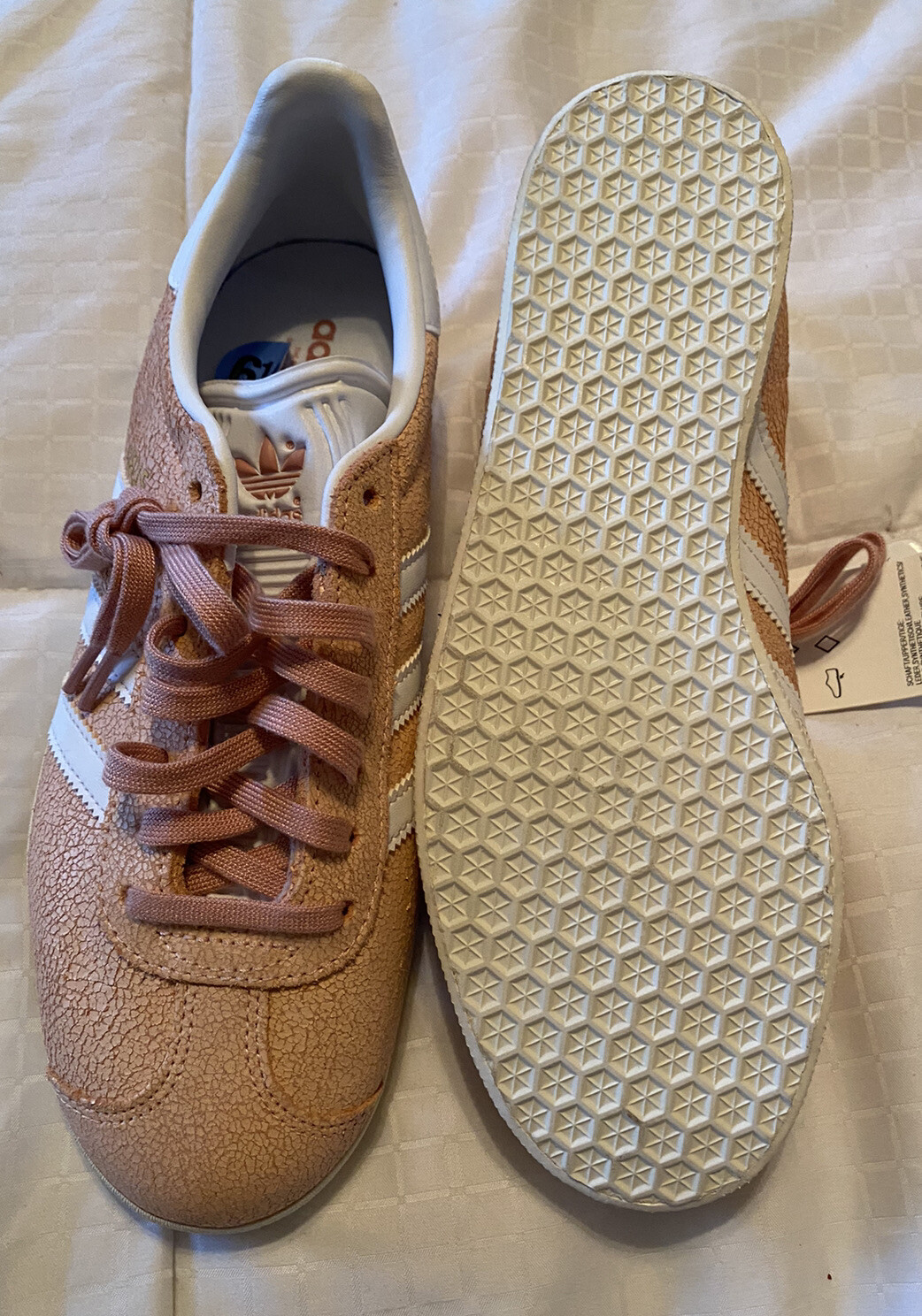 New Original Adidas Gazelle Sneakers Size 6.5 Women AQ0904 | eBay