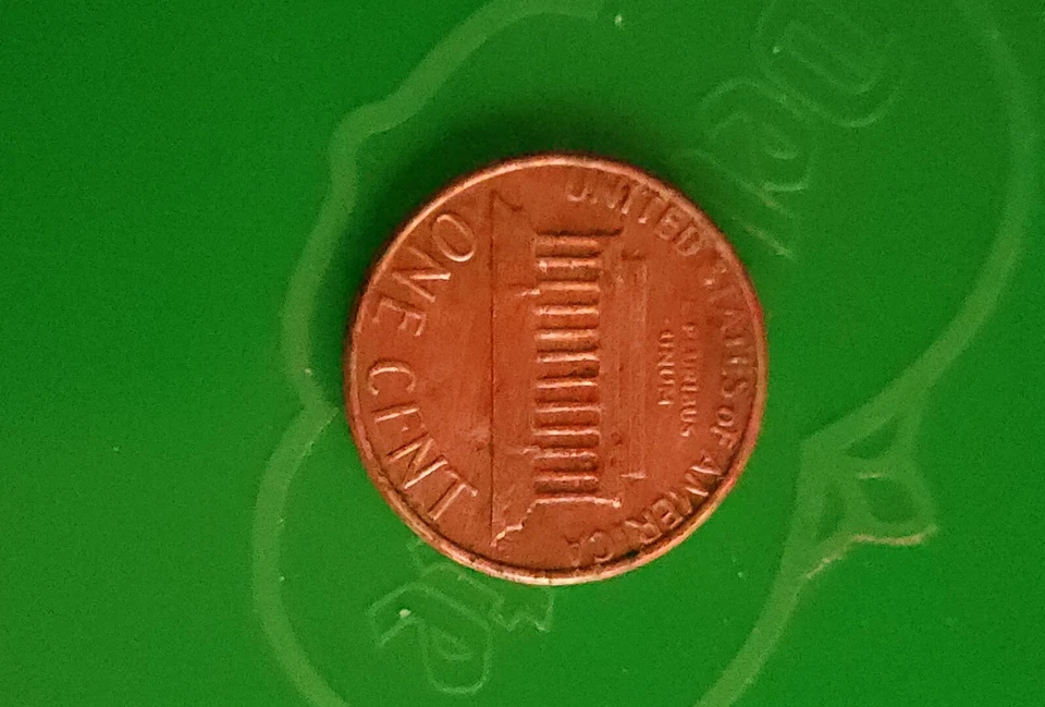 1980 lincoln penny no mint mark rare - Image 2 of 4