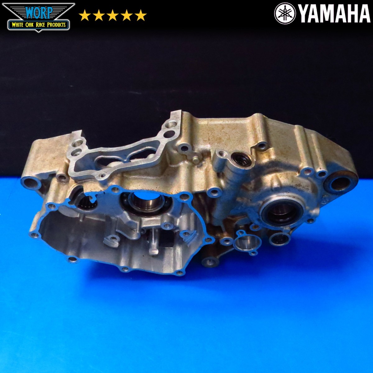2004 Yamaha YZ250F Left Crankcase Bottom End Transmission Crank