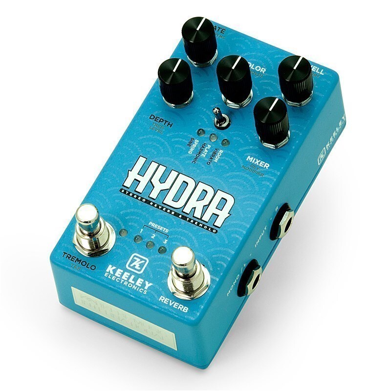 New Keeley HYDRA Stereo Reverb & Tremolo 695435 | eBay