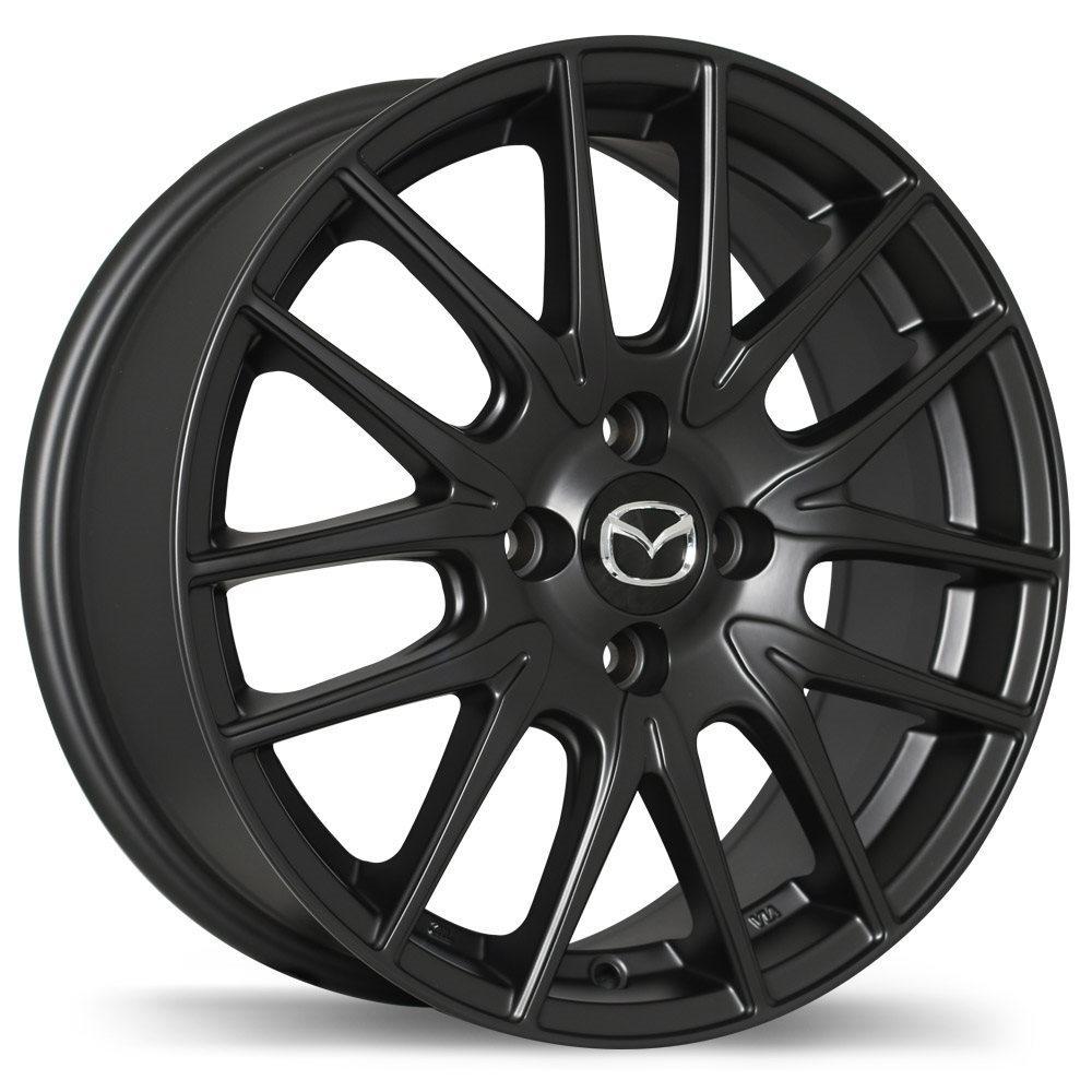 FULL SET - Genuine Mazda M009 Alloy Wheel (Matte Black Finish