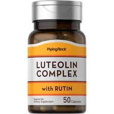 Luteolin Complex | 50 Capsules | with Rutin | Non-GMO | by Piping Rock