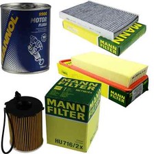 Original Mann-Filter Paquete de Inspección Kit Sct Motor Flusch Lavado 11587362