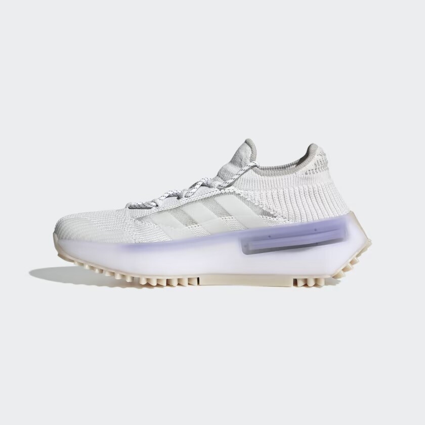 Adidas NMD S1 Cream White Purple Gum Sole Size 12.5 NWT adidas-NMD-S1-White-Light-  main image 4