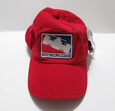 Indy Racing League Snapback Hat Cap Adjustable Red Ball Cap Genuine Merchandise