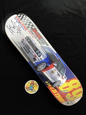 RARE SIGNED Stevie Williams DGK GHETTO GT Car Skateboard Deck Dirty Ghetto Kids