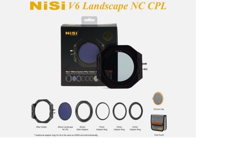 Kit de soporte de filtro de sistema NiSi V5-PRO 100 mm contiene paisaje CPL (Nuevo) - Imagen 4 de 9