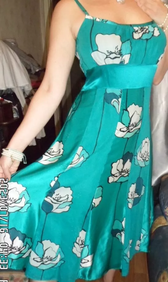 Cotton on satin clearance dress