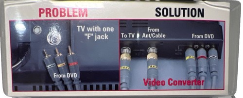 GE General Electric #AV93299 DVD RF Modulator Video Converter - Picture 3 of 9