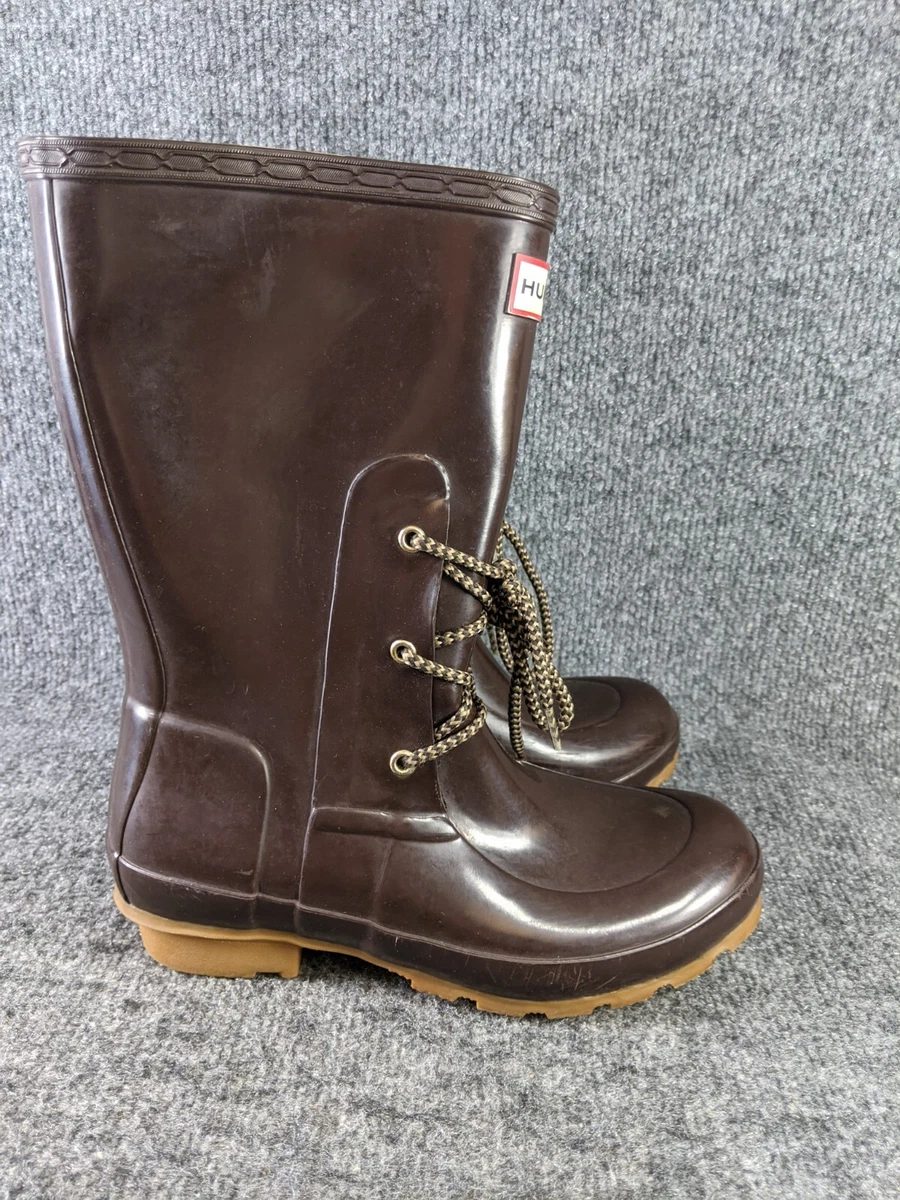 Brown rain boots shop womens