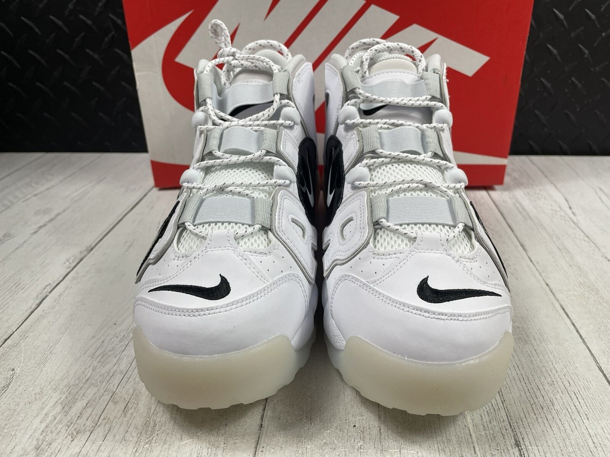 Size 10.5-Nike Air More Uptempo '96 Men Shoes White-Black-Photon