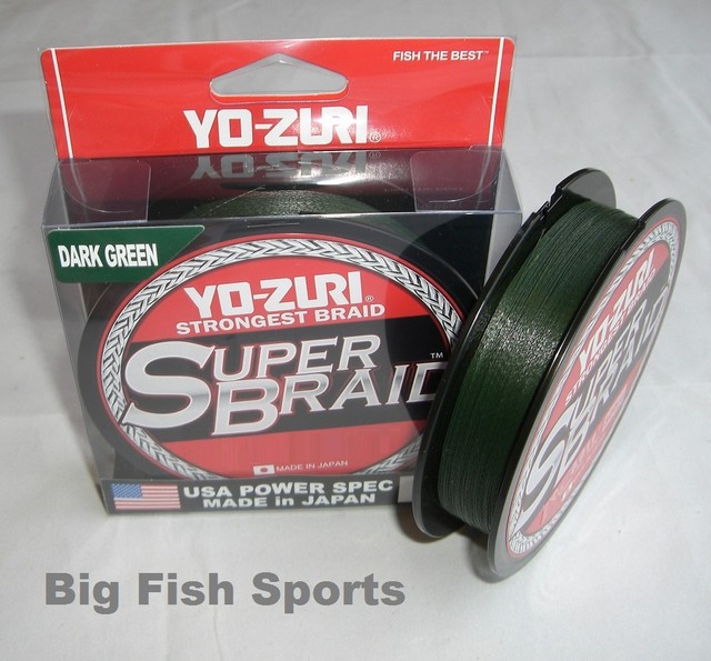 YoZuri Super Braid 80lb 150yd Braided Line Green for sale online eBay