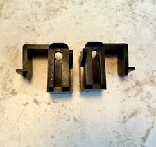 THORENS TURNTABLE DUSTCOVER HINGES RIGHT&LEFT TD-166 TD-160 MKII TD-145 ORIGINAL