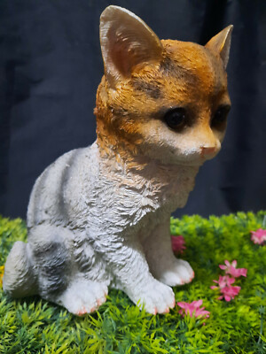 Dekofigur Katze Cat süßes Kätzchen Tierliebhaber