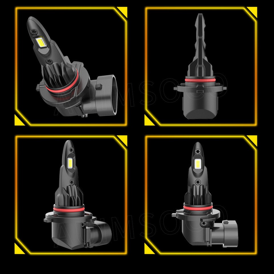 9005 9006 4x LED Headlight Bulbs For GMC Sierra 1500 Base Standard Cab