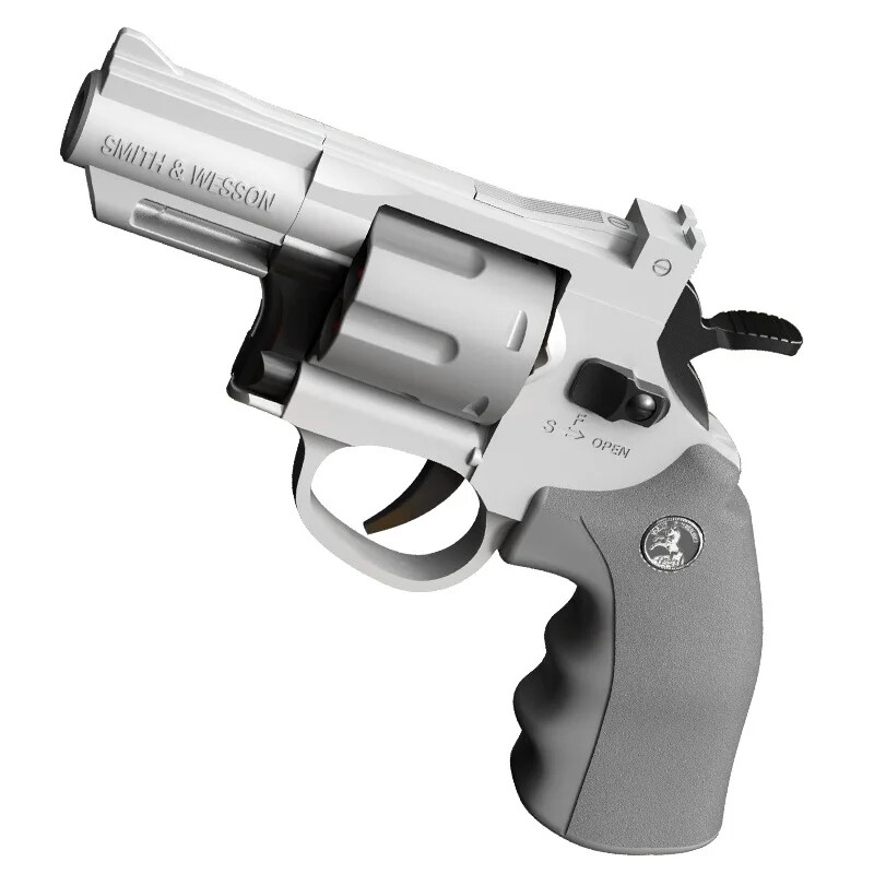 Continuous Firing Pistol ZP5 357 Revolver Launcher Soft Dart