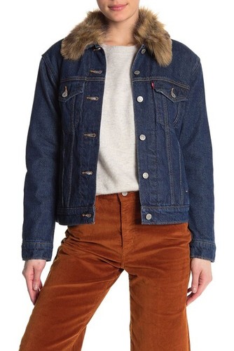 Denim Trucker Jacket size 