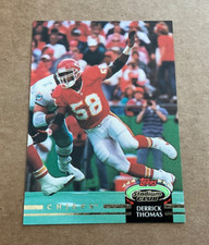 1992 Topps Stadium Club # 33 DERRICK THOMAS Kansas City Chiefs Football