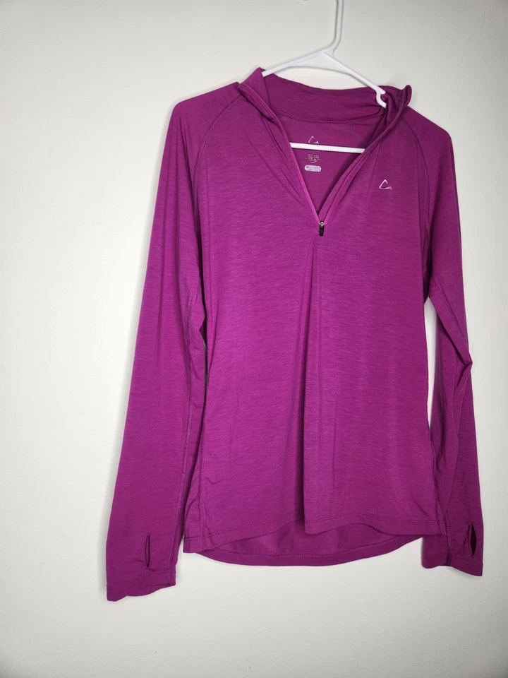 Paradox Merino Blend Base Layer Fuscia Long Sleeve Size Medium - Image 2 of 4
